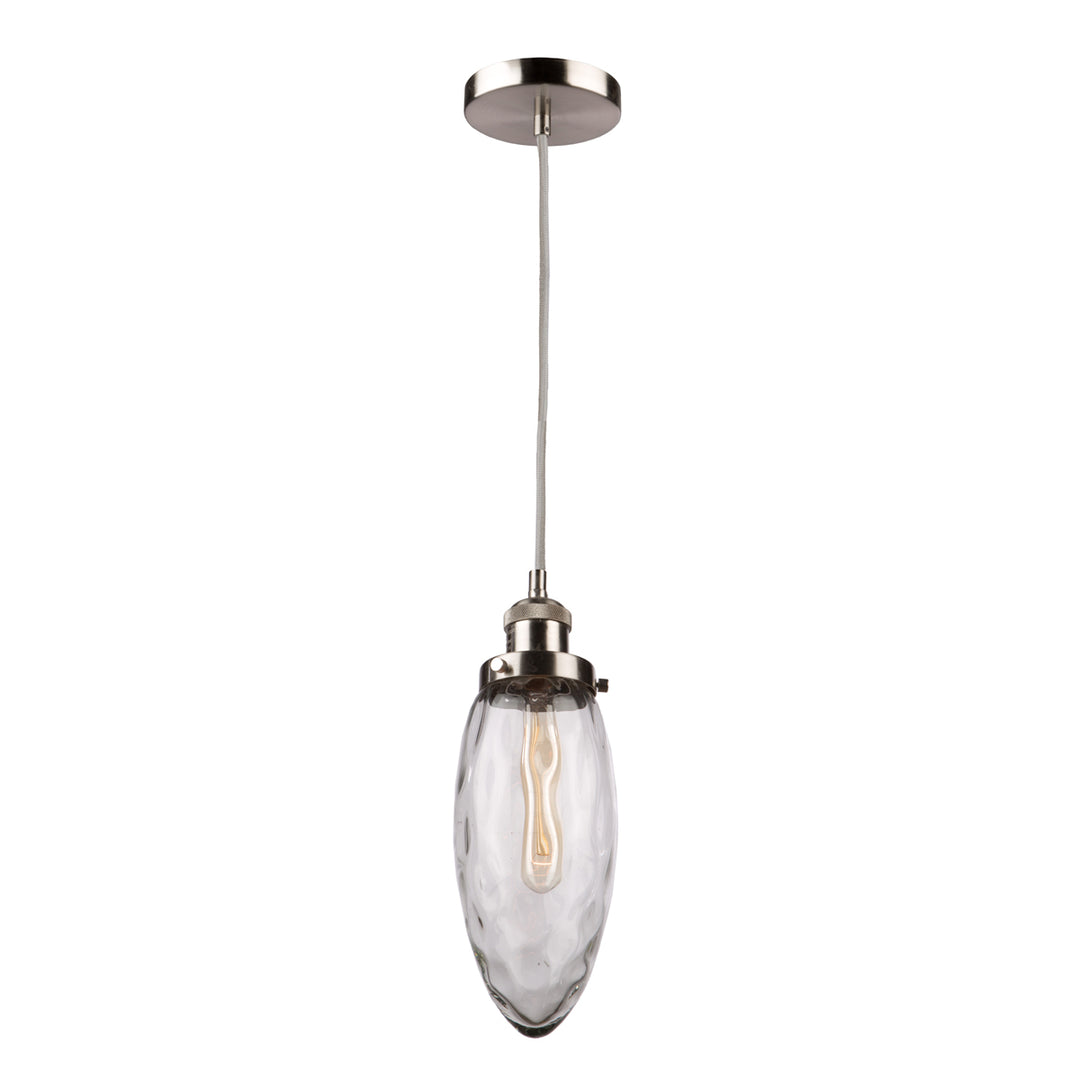 Artcraft Lux Pendant Collection AC10710 Pendant Light - Brushed Nickel