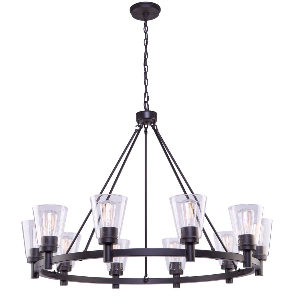 Artcraft Clarence AC10760OB Chandelier Light - Oil Rubbed Bronze