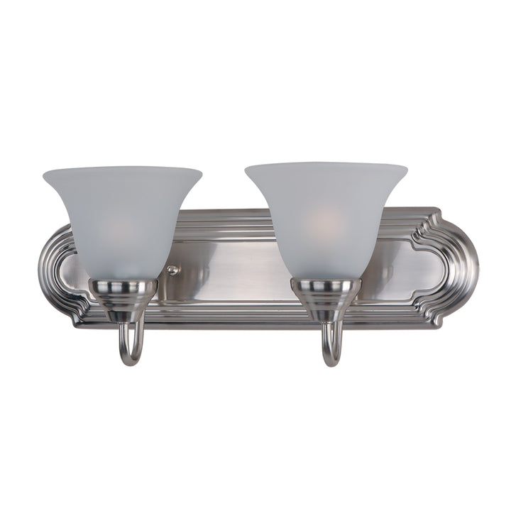 Maxim Essentials - 801x 8012FTSN Bath Vanity Light 18 in. wide - Satin Nickel