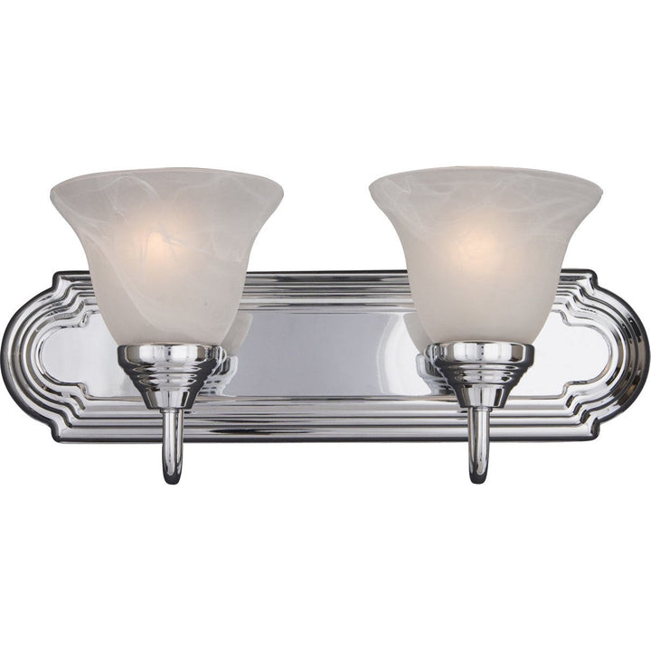 Maxim Essentials - 801x 8012MRPC Bath Vanity Light 18 in. wide - Polished Chrome