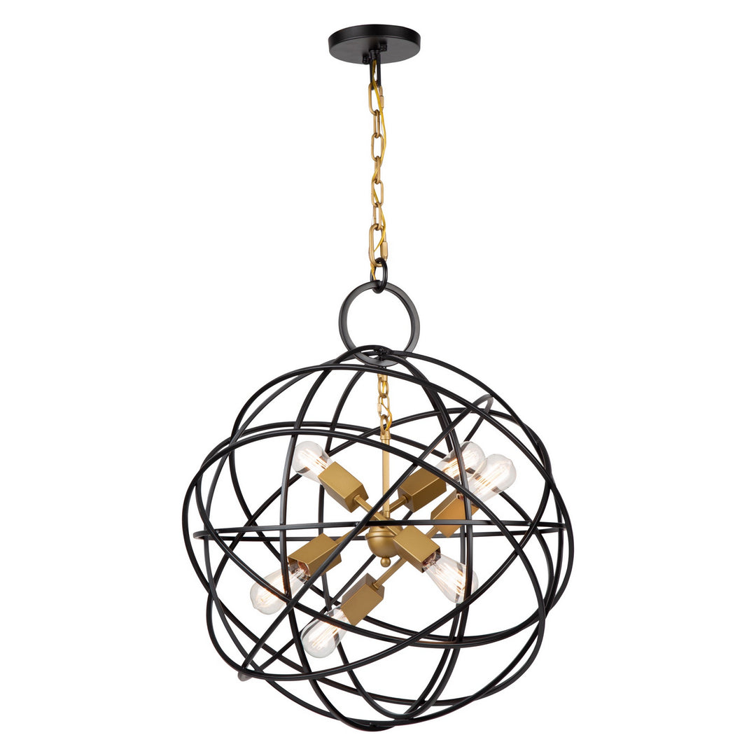 Artcraft Orbit AC10957 Chandelier Light - Oil Rubbed Bronze