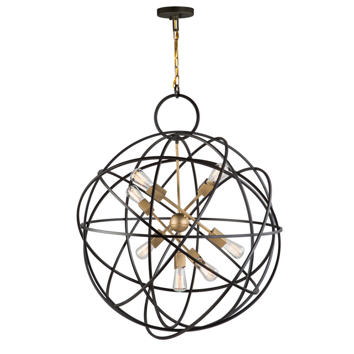 Artcraft Orbit AC10957 Chandelier Light - Oil Rubbed Bronze