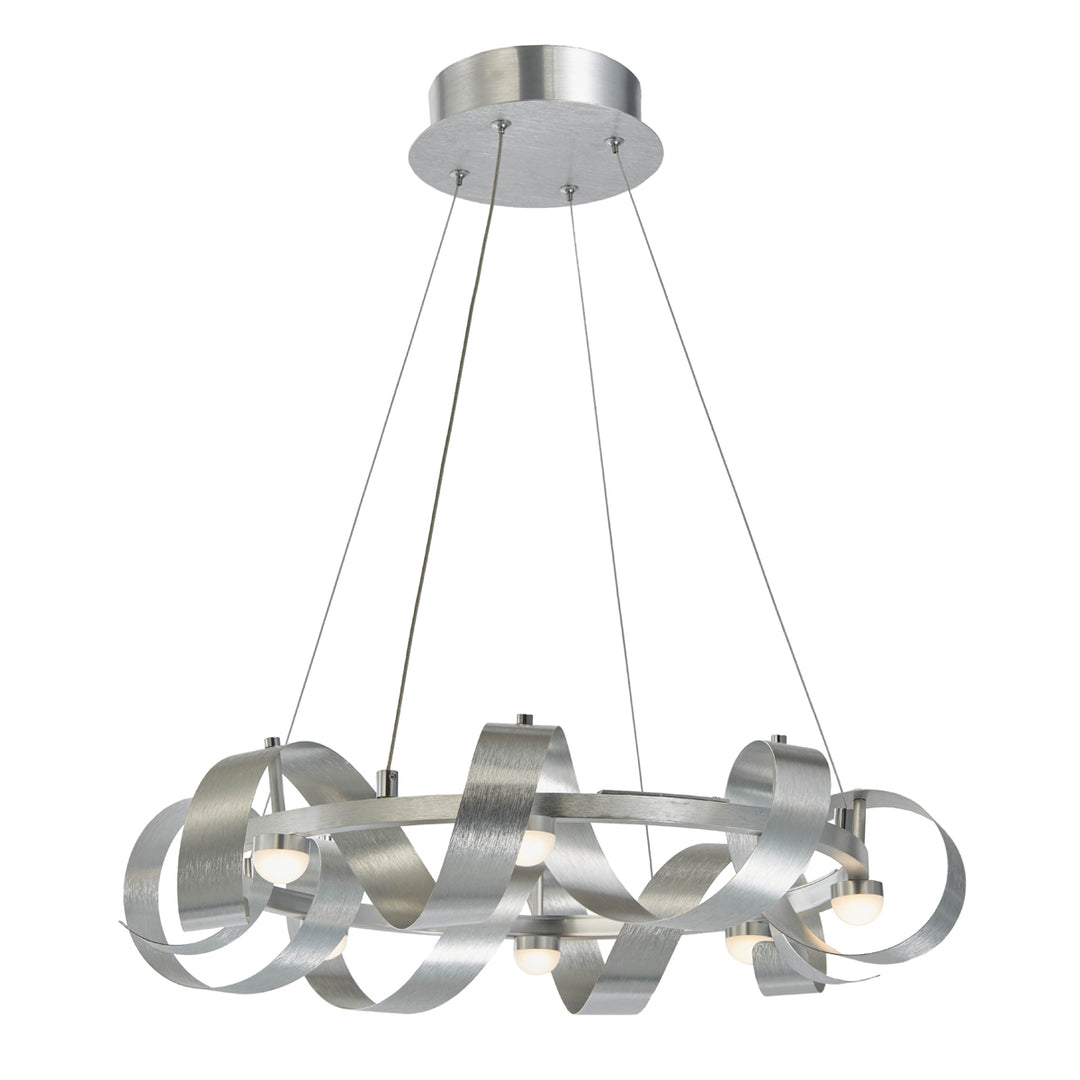 Artcraft Rolling Hills AC7210BA Chandelier Light - Brushed Aluminum