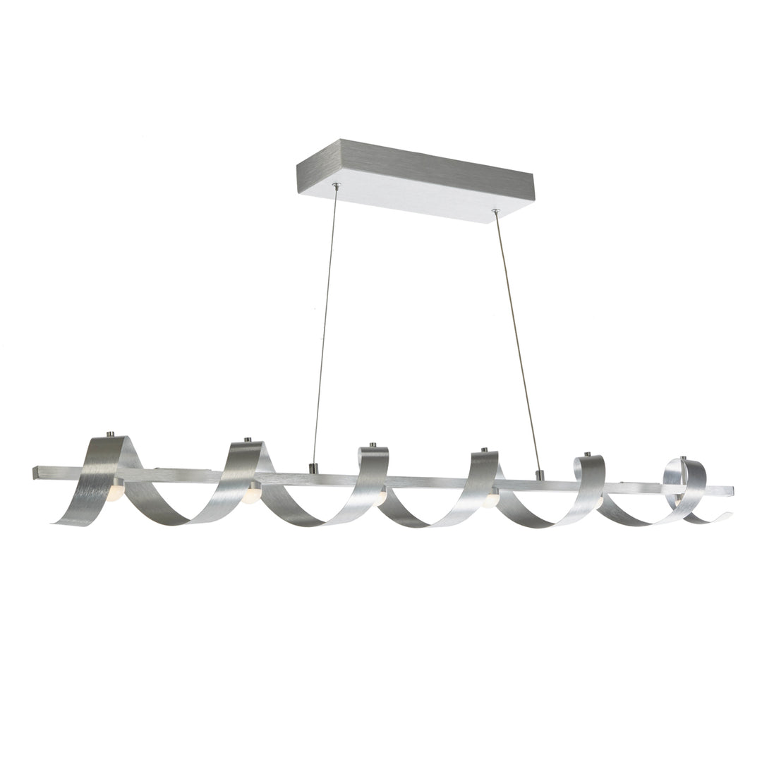 Artcraft Rolling Hills AC7212BA Pendant Light - Brushed Aluminum
