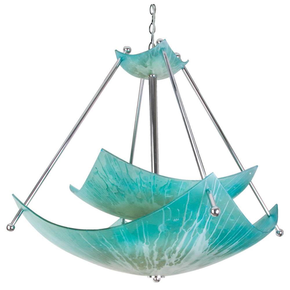 Van Teal Private Events 615950 Chandelier Light - Blending Teal