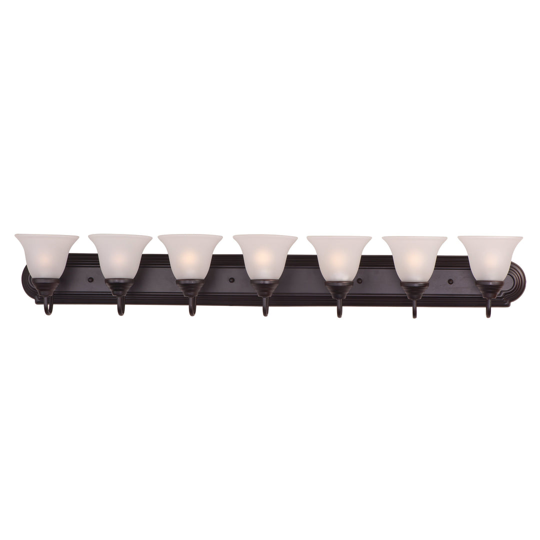 Maxim Essentials - 801x 8016FTOI Bath Vanity Light 48 in. wide - Oil Rubbed Bronze