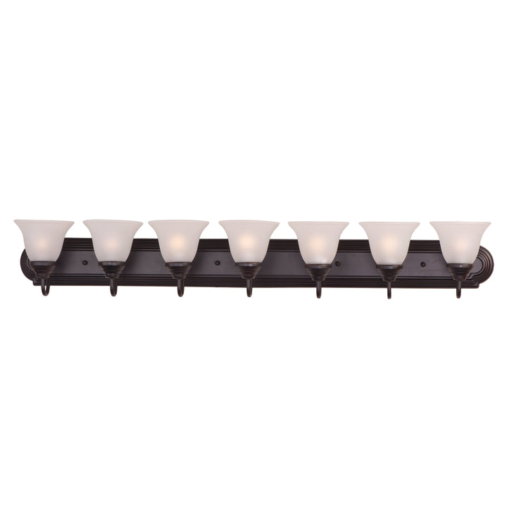 Maxim Essentials - 801x 8016FTOI Bath Vanity Light 48 in. wide - Oil Rubbed Bronze