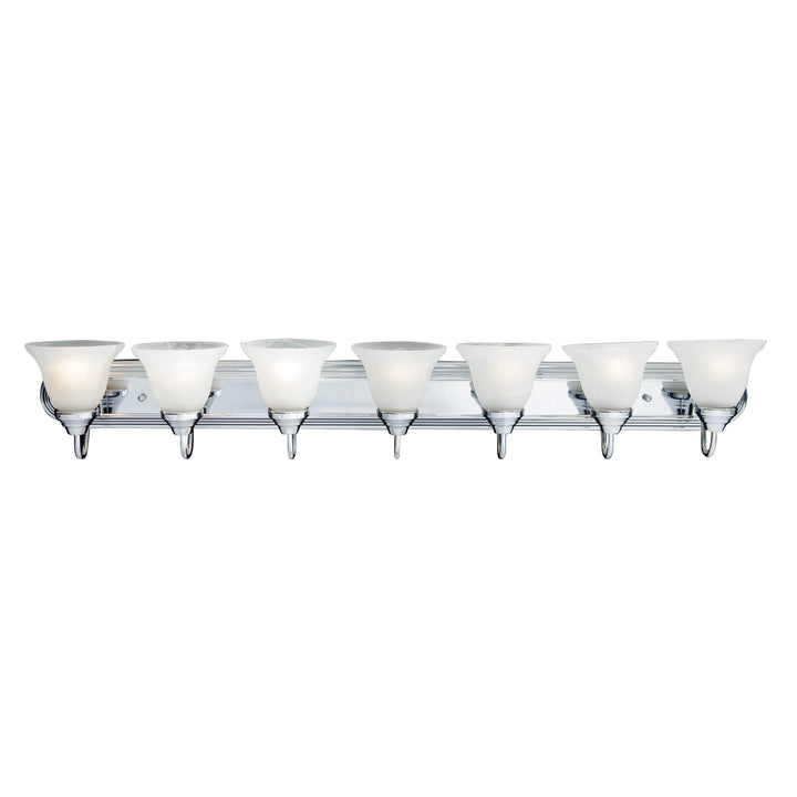 Maxim Essentials - 801x 8016MRPC Bath Vanity Light 48 in. wide - Polished Chrome