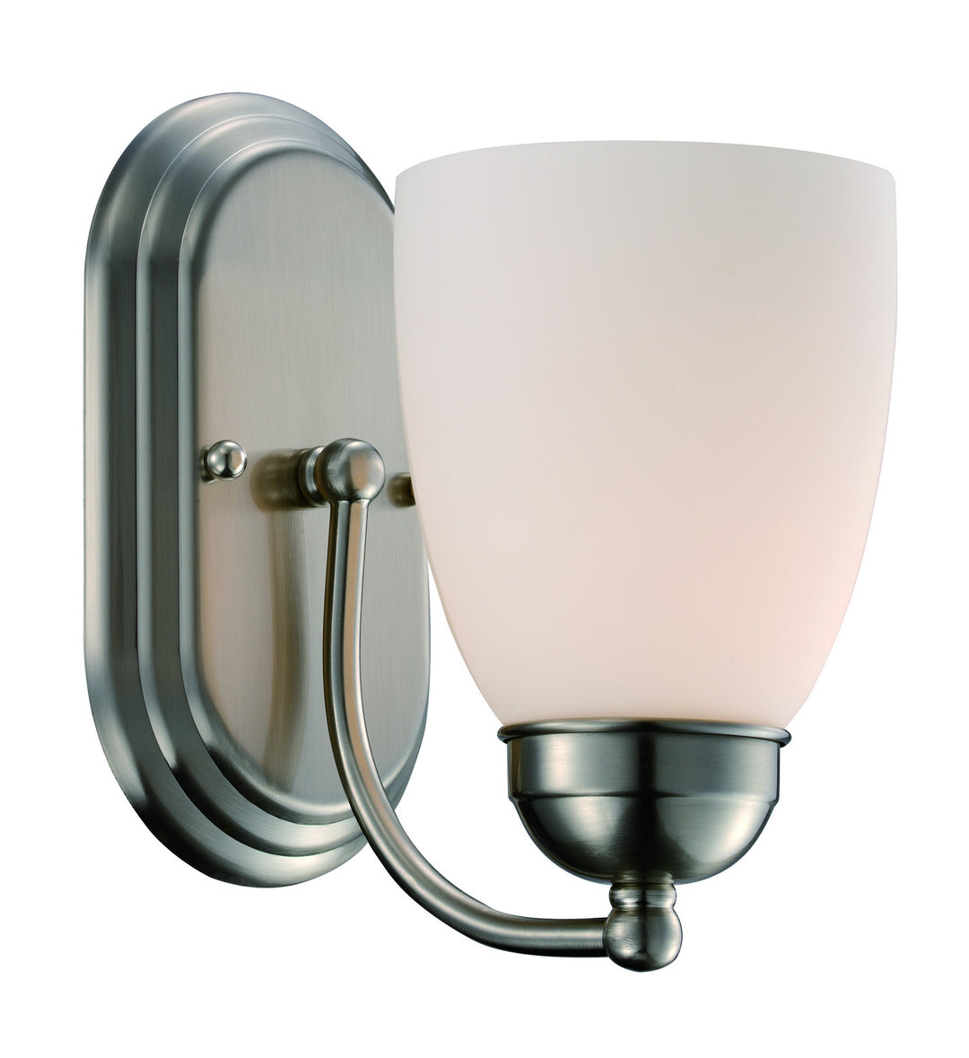 Trans Globe Imports Clayton 3501-1 BN Wall Light - Brushed Nickel