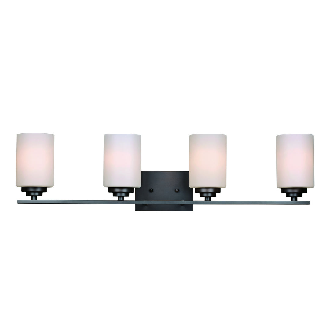 Trans Globe Imports Mod Pod 70524 ROB Bath Vanity Light 32 in. wide - Rubbed Oil Bronze