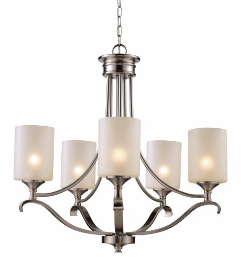 Trans Globe Imports Ballard 70665 BN Chandelier Light - Brushed Nickel