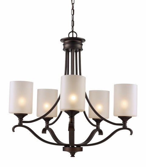 Trans Globe Imports Ballard 70665 ROB Chandelier Light - Rubbed Oil Bronze