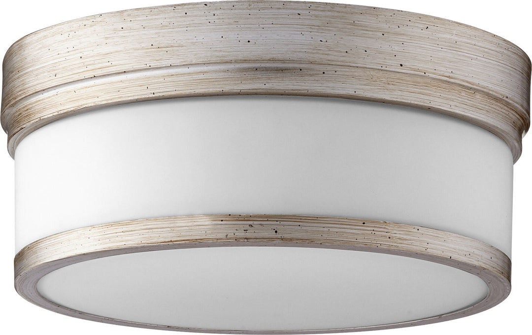 Quorum Celeste 3509-12-60 Ceiling Light - Aged Silver Leaf