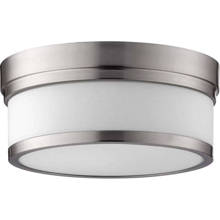 Quorum Celeste 3509-12-65 Ceiling Light - Satin Nickel