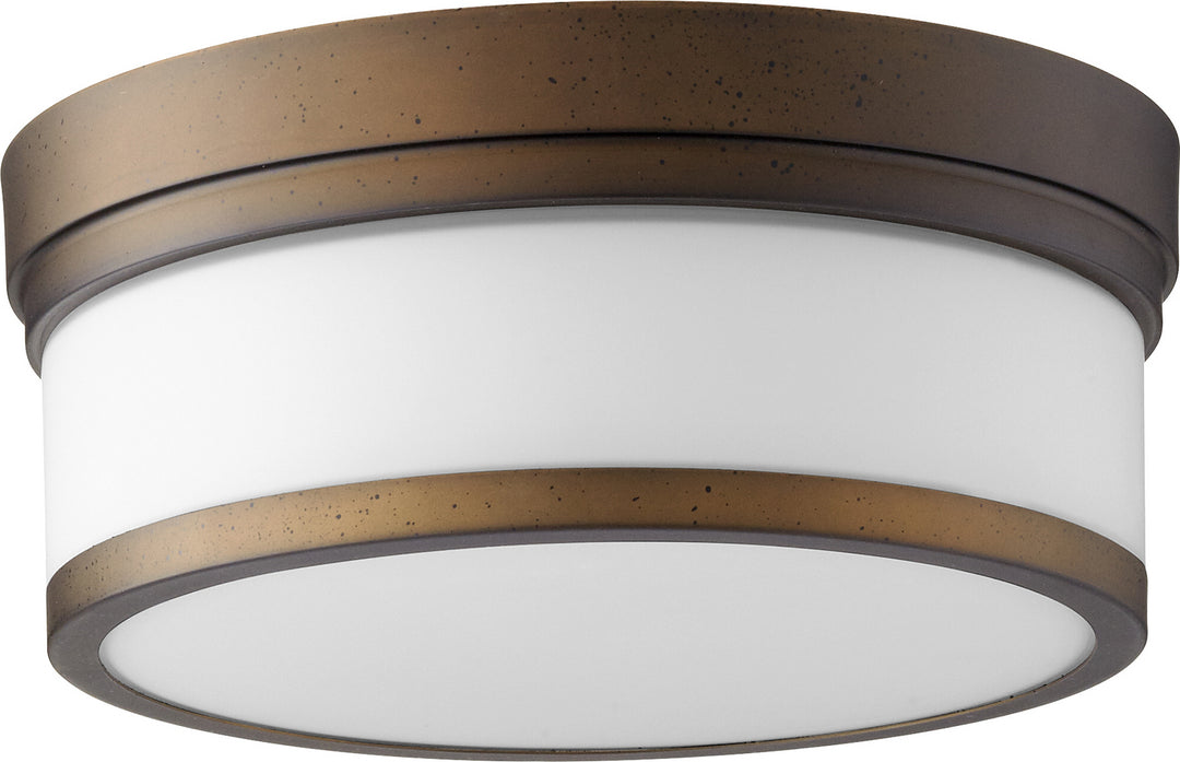 Quorum Celeste 3509-12-86 Ceiling Light - Oiled Bronze, Matte Black/Weathered Gray/