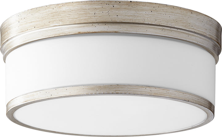 Quorum Celeste 3509-14-60 Ceiling Light - Aged Silver Leaf