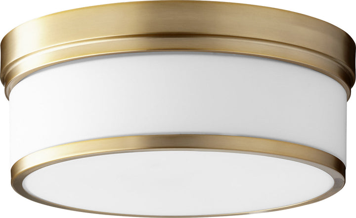 Quorum Celeste 3509-14-80 Ceiling Light - Aged Brass