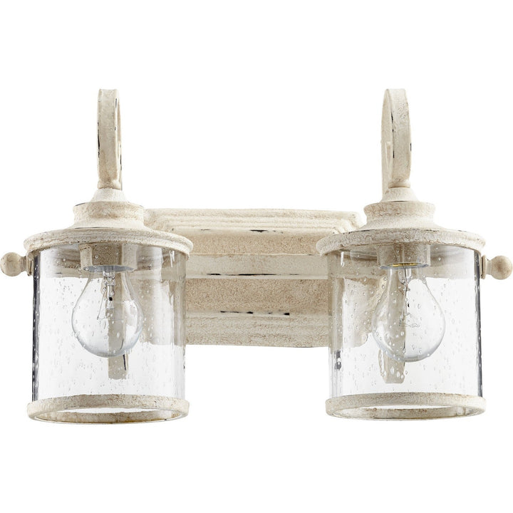 Quorum San Miguel 5073-2-70 Bath Vanity Light 18 in. wide - Persian White