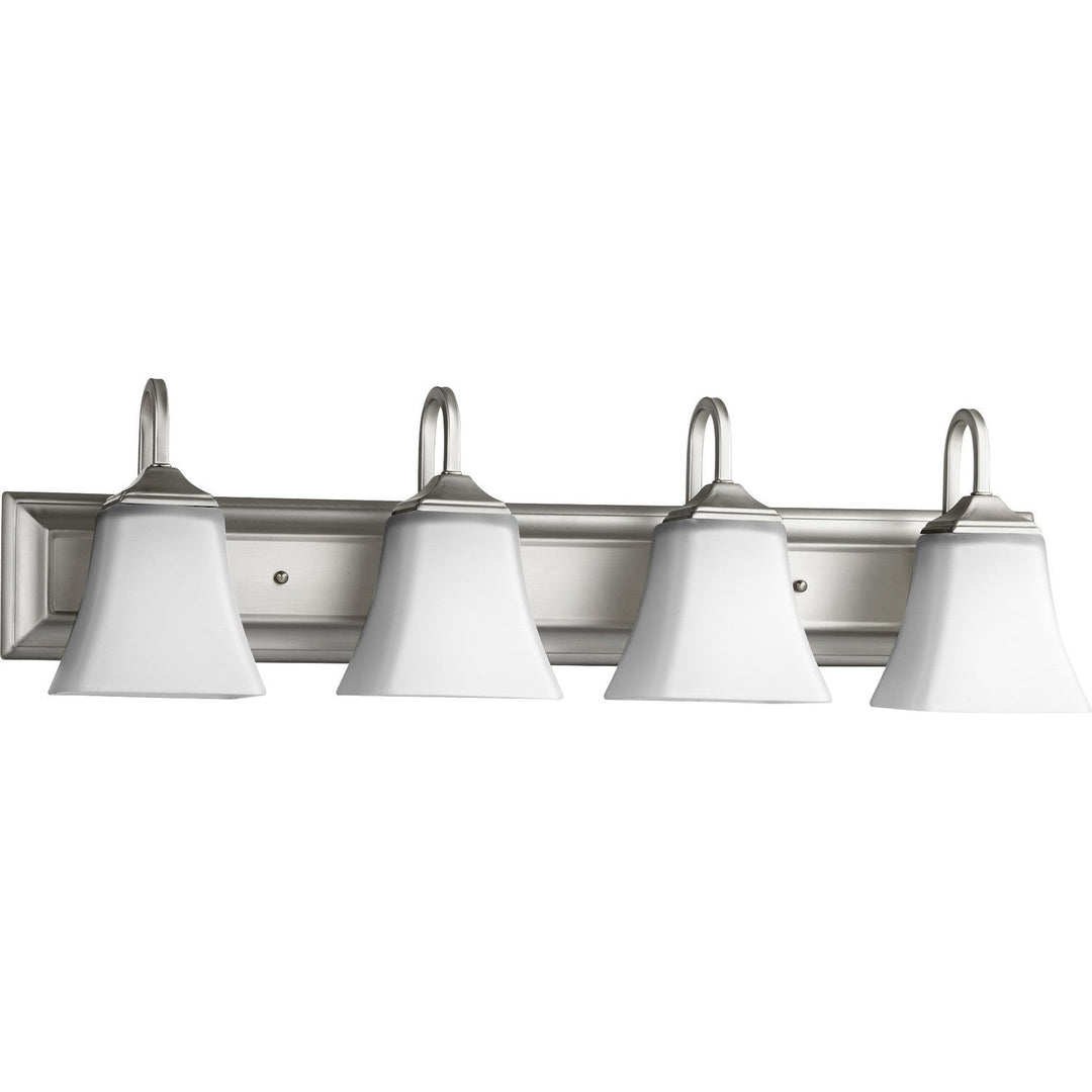 Quorum 5104 Vanities 5104-4-65 Bath Vanity Light 30 in. wide - Satin Nickel