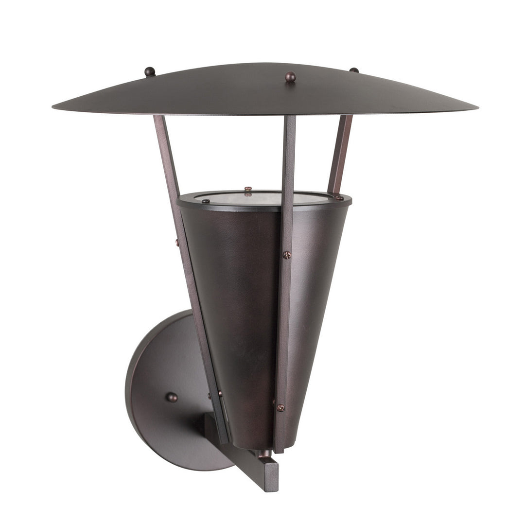 Forte Lighting 1150-01-32  One Light Outdoor Lantern Outdoor Bronze / Dark