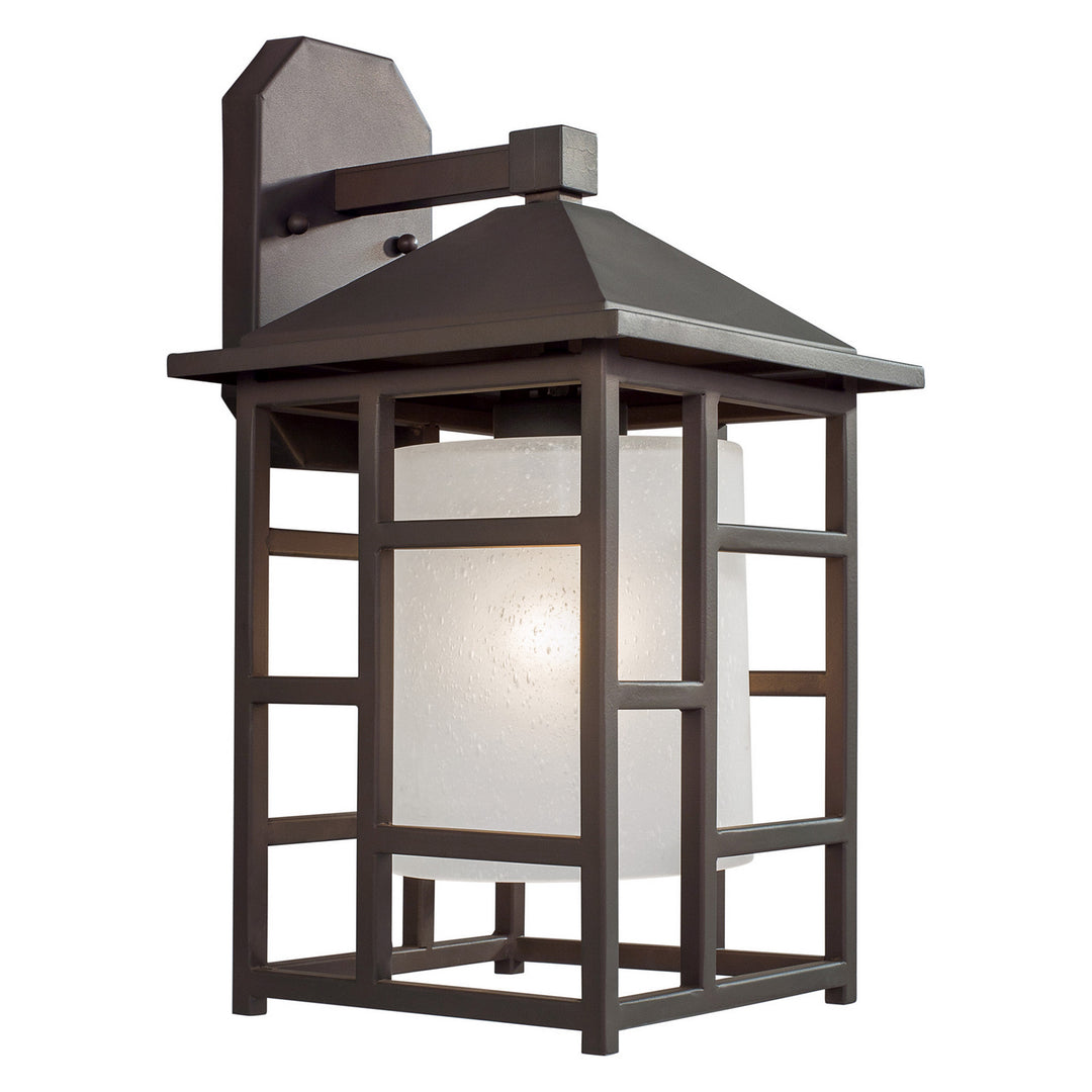 Forte Lighting 1248-01-32  One Light Outdoor Lantern Outdoor Bronze / Dark