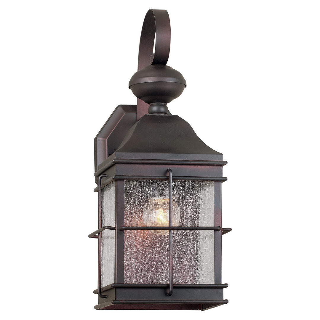 Forte Lighting 1806-01-32  One Light Outdoor Lantern Outdoor Bronze / Dark