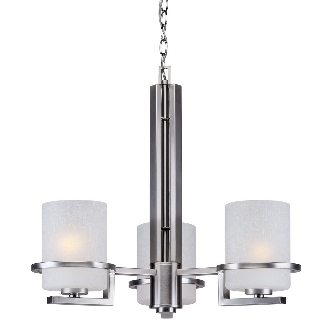 Forte 2404-03-55 Chandelier Light - Brushed Nickel