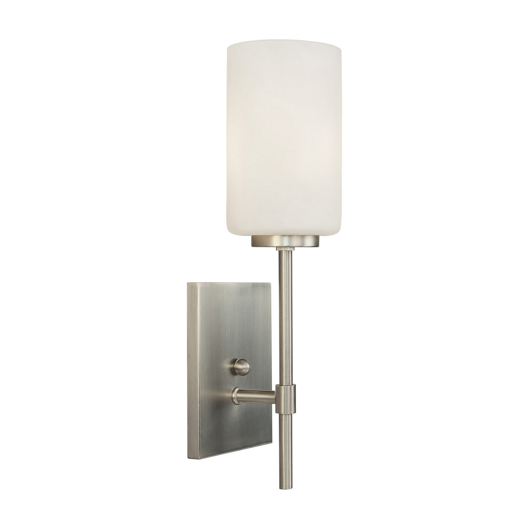 Forte 2612-01-55 Wall Light - Brushed Nickel