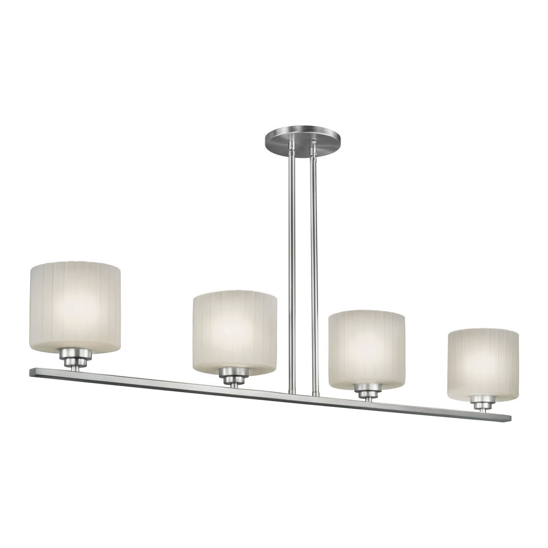 Forte 2626-04-55 Pendant Light - Brushed Nickel