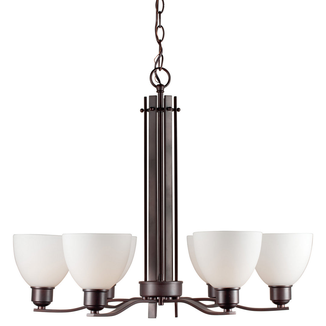 Forte 2644-06-32 Chandelier Light - Antique Bronze
