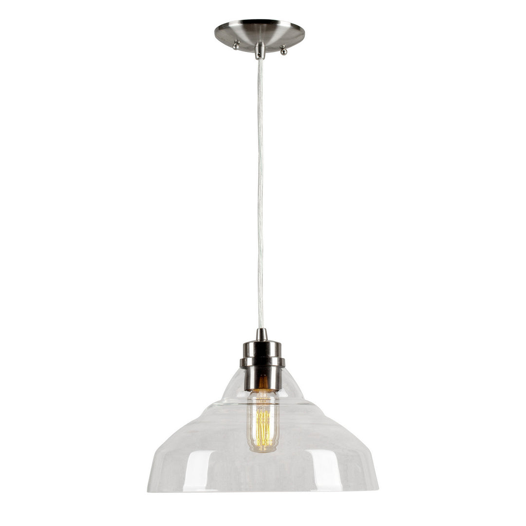 Forte 2672-01-55 Pendant Light - Brushed Nickel