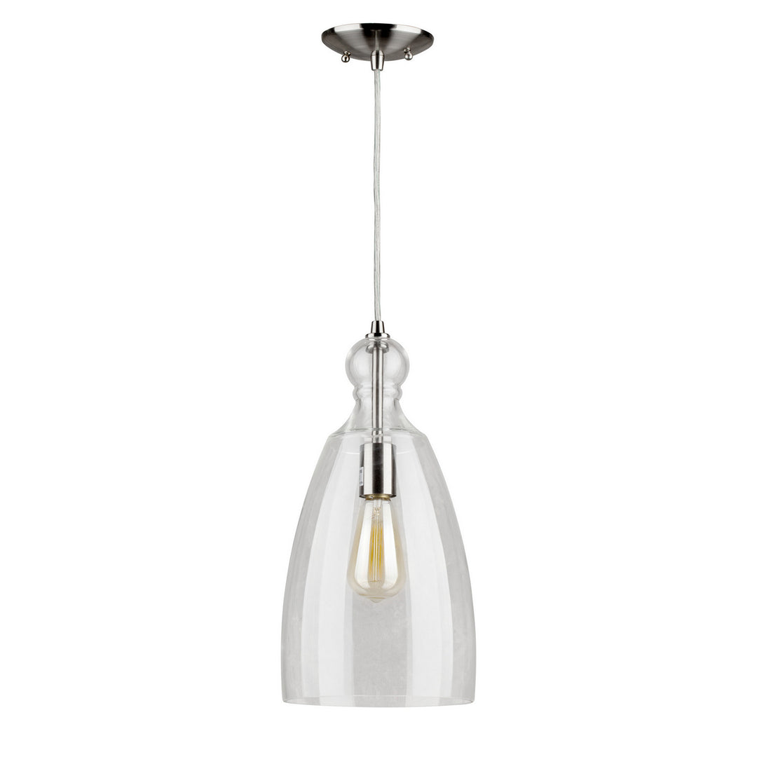 Forte 2673-01-55 Pendant Light - Brushed Nickel