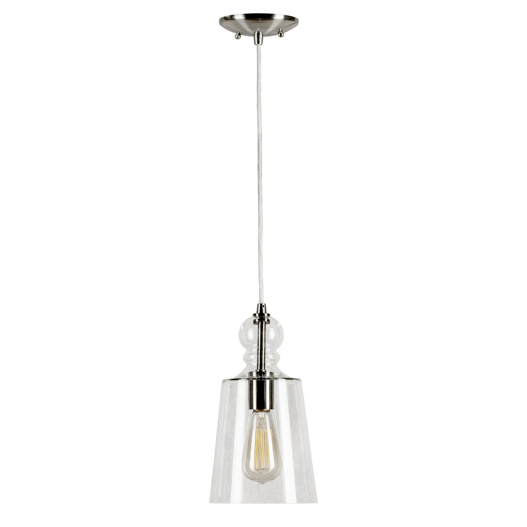 Forte 2674-01-55 Pendant Light - Brushed Nickel
