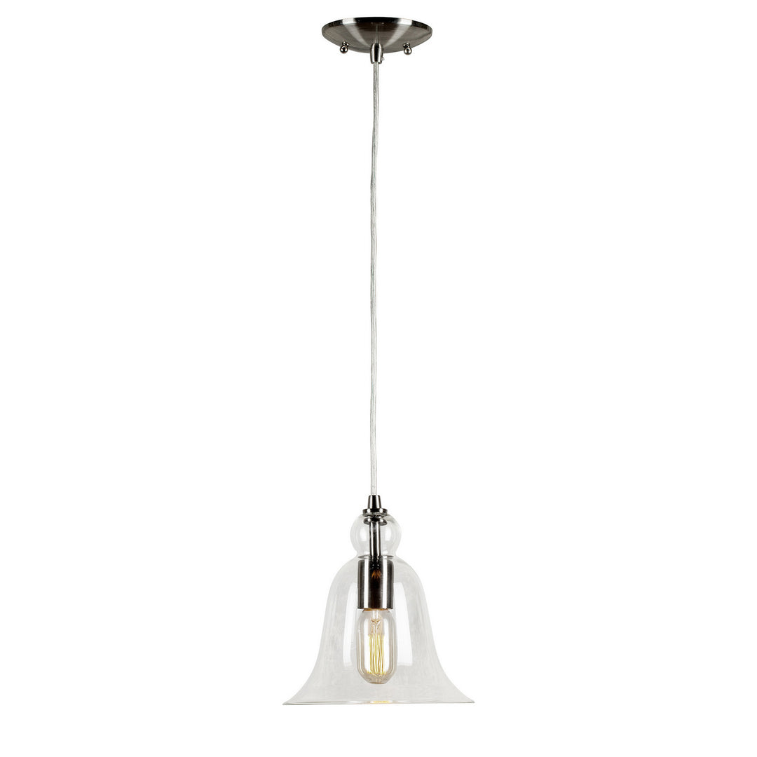 Forte 2676-01-55 Pendant Light - Brushed Nickel