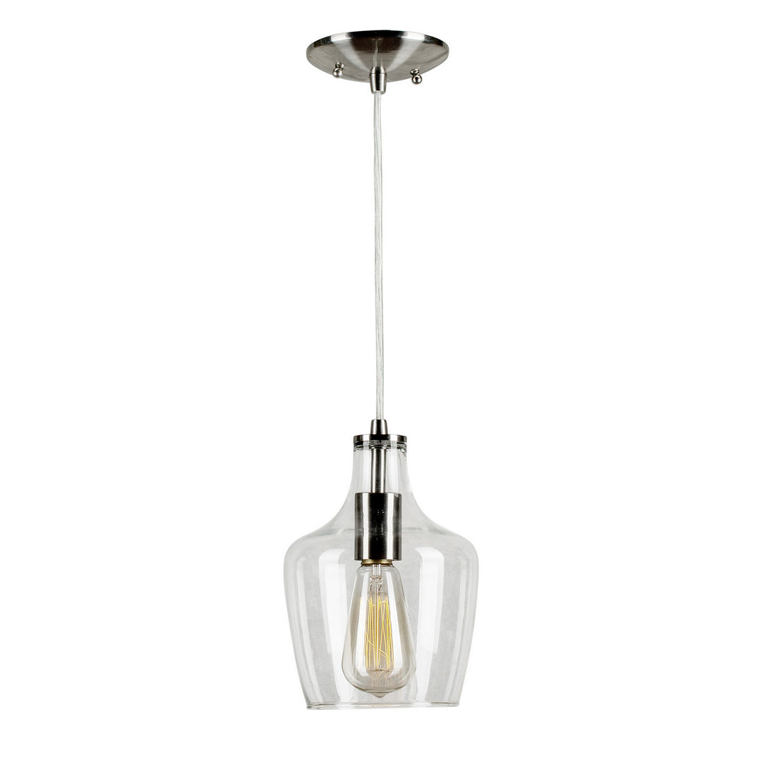 Forte 2679-01-55 Pendant Light - Brushed Nickel