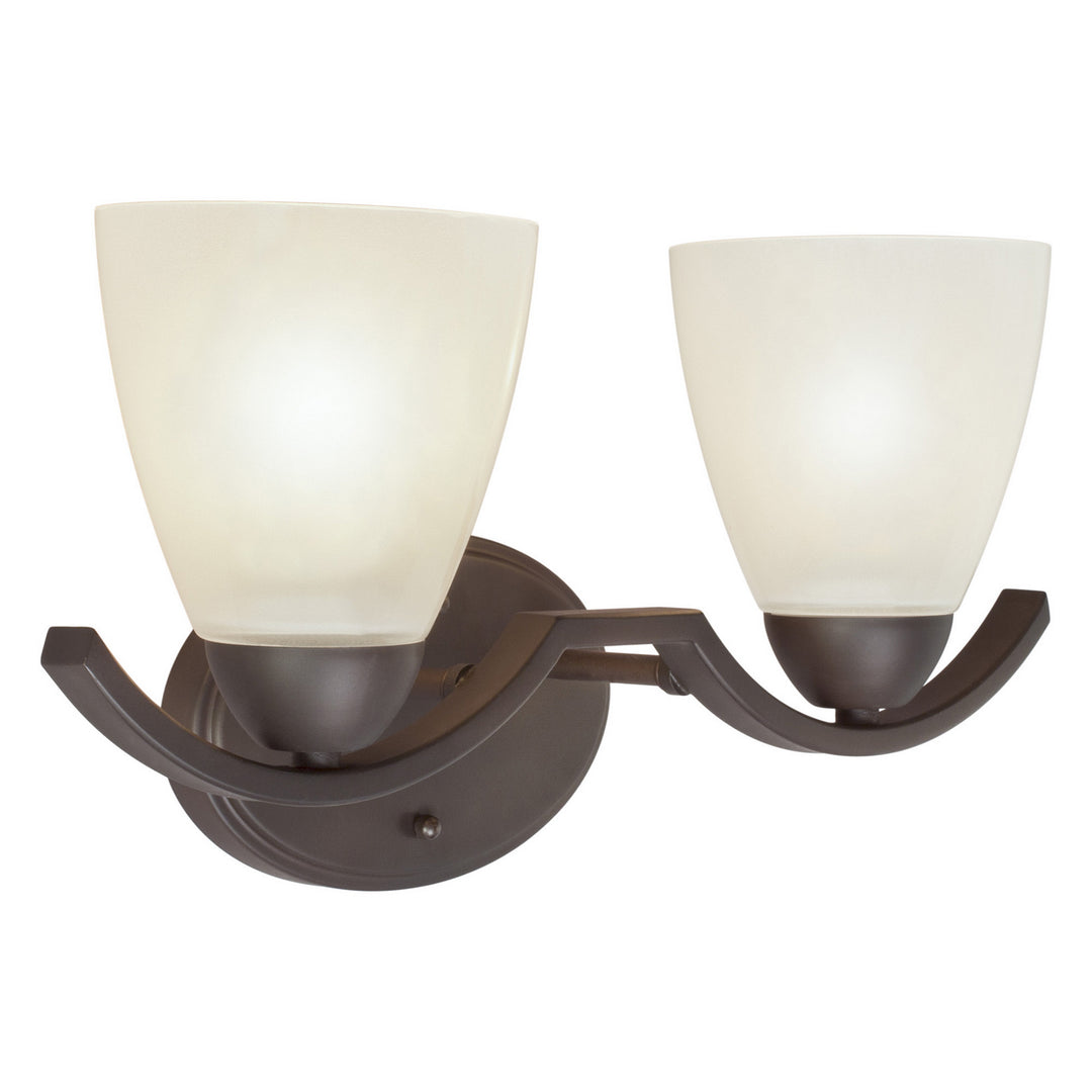 Forte 5081-02-32 Bath Vanity Light 17 in. wide - Antique Bronze