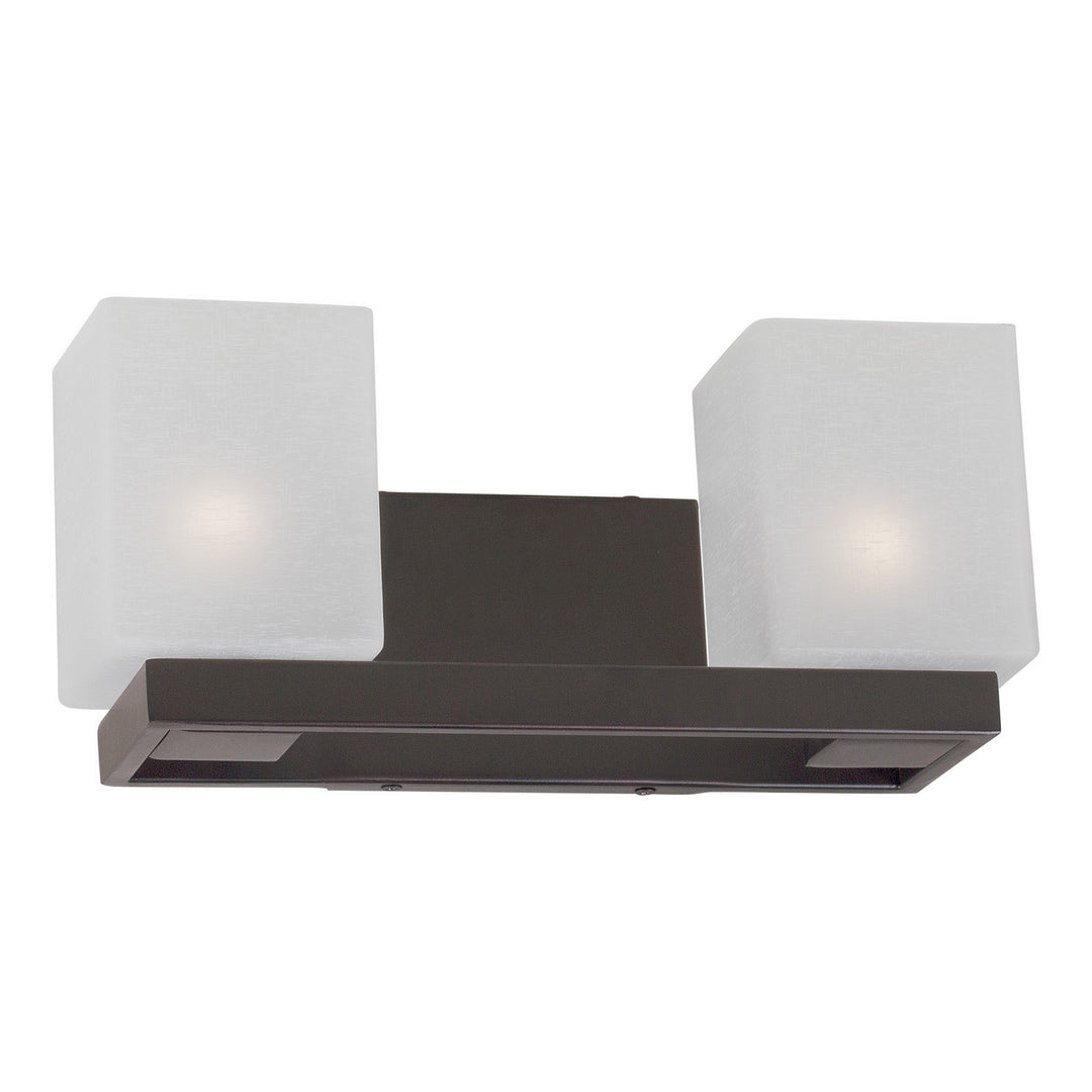 Forte 5083-02-32 Bath Vanity Light 14 in. wide - Antique Bronze