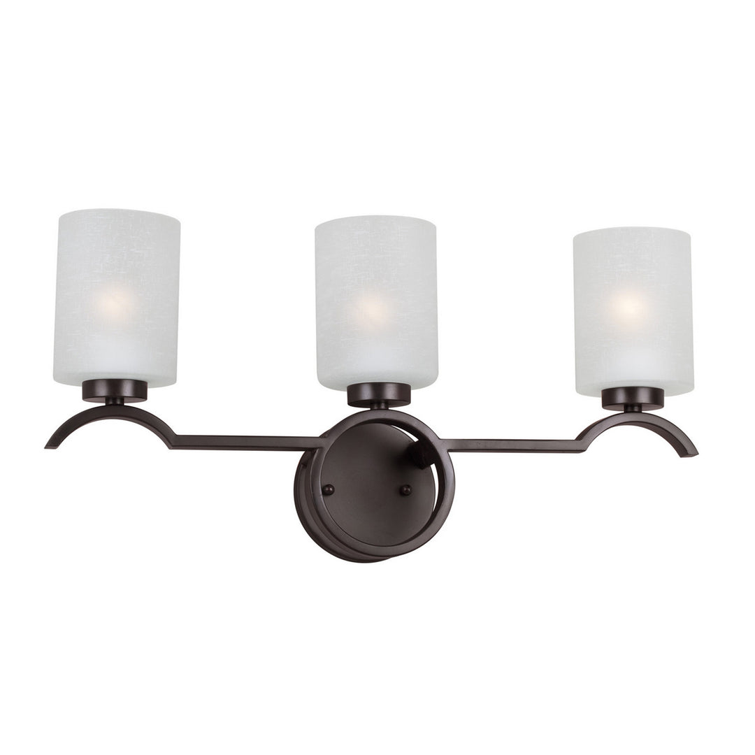 Forte 5127-03-32 Bath Vanity Light 23 in. wide - Antique Bronze