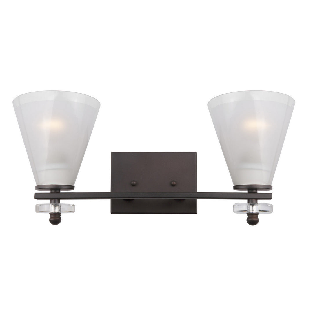 Forte 5132-02-32 Bath Vanity Light 19 in. wide - Antique Bronze