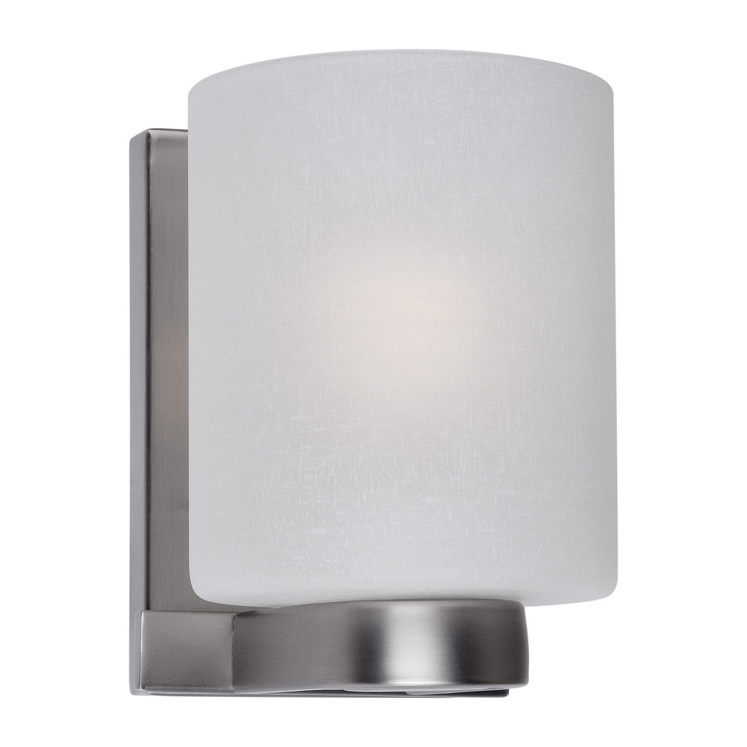 Forte 5142-01-55 Wall Light - Brushed Nickel