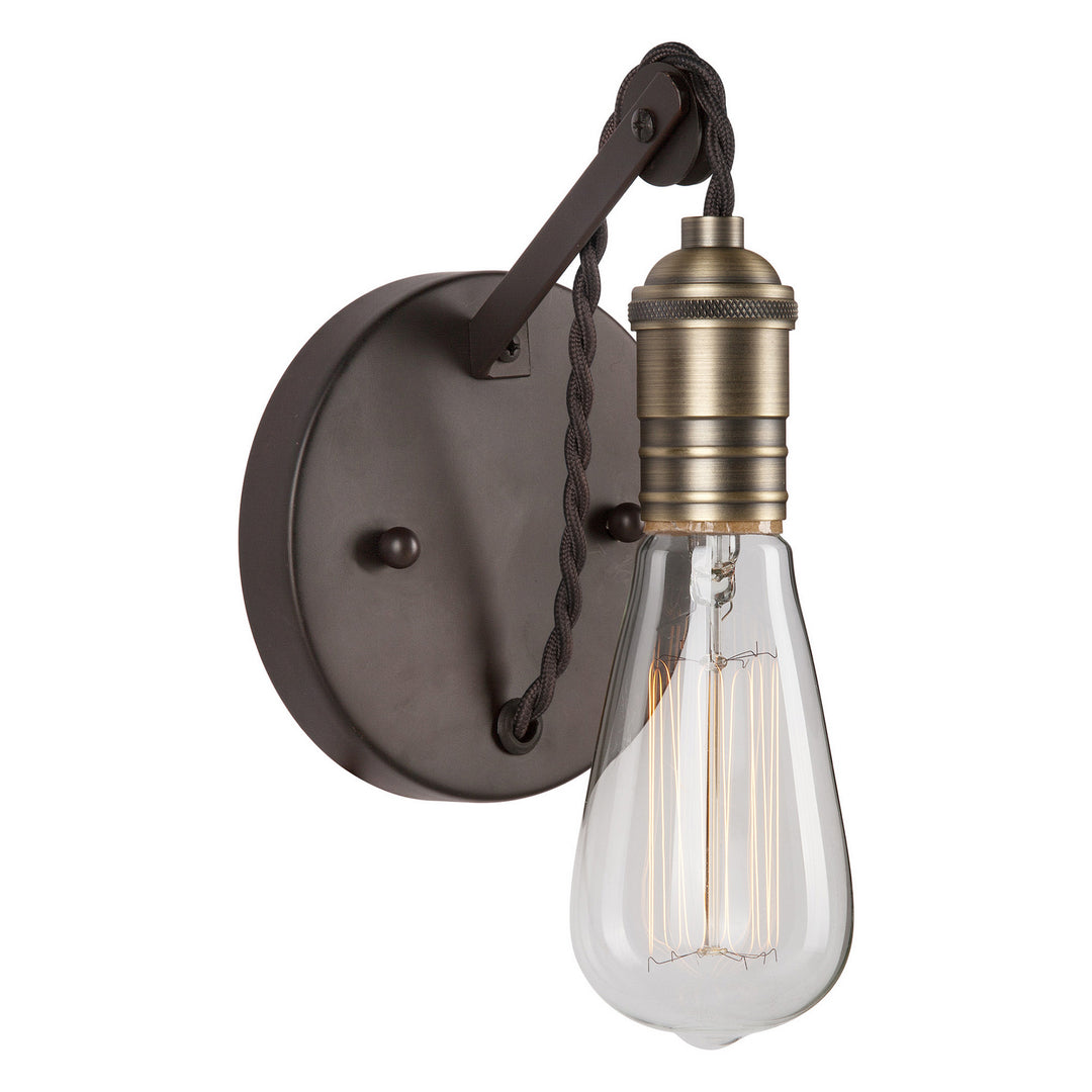 Forte 7061-01-32 Wall Light - Antique Bronze