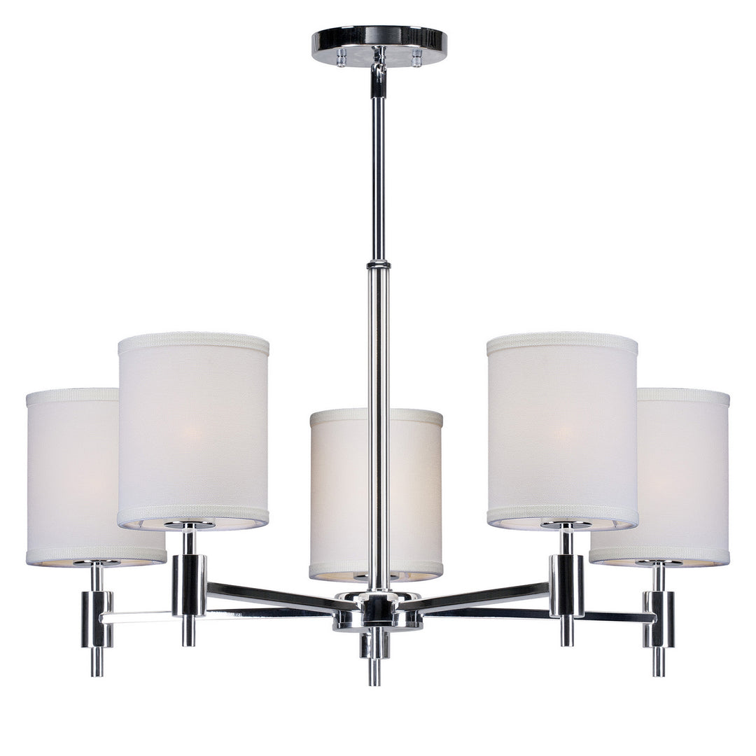 Forte 7081-05-05 Chandelier Light - Chrome