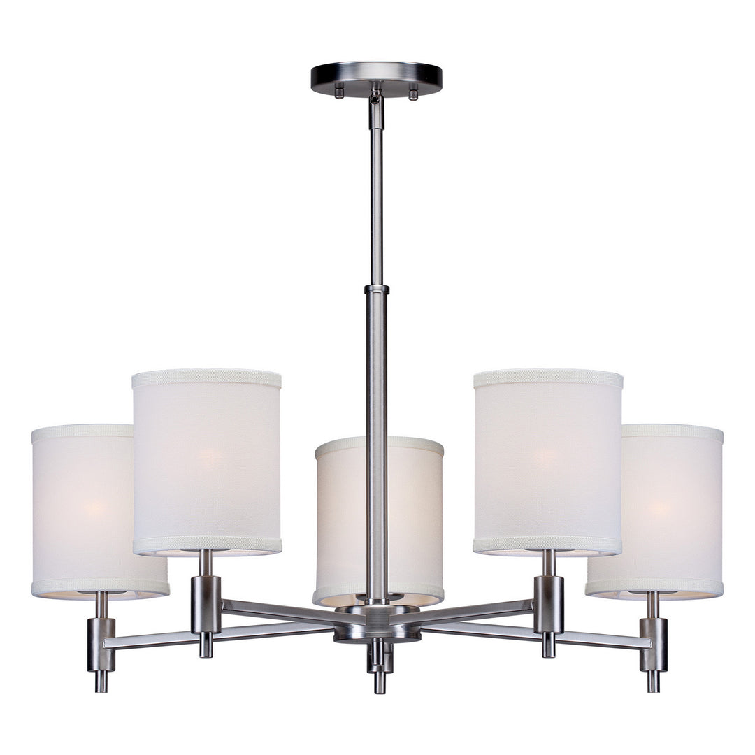 Forte 7081-05-55 Chandelier Light - Brushed Nickel