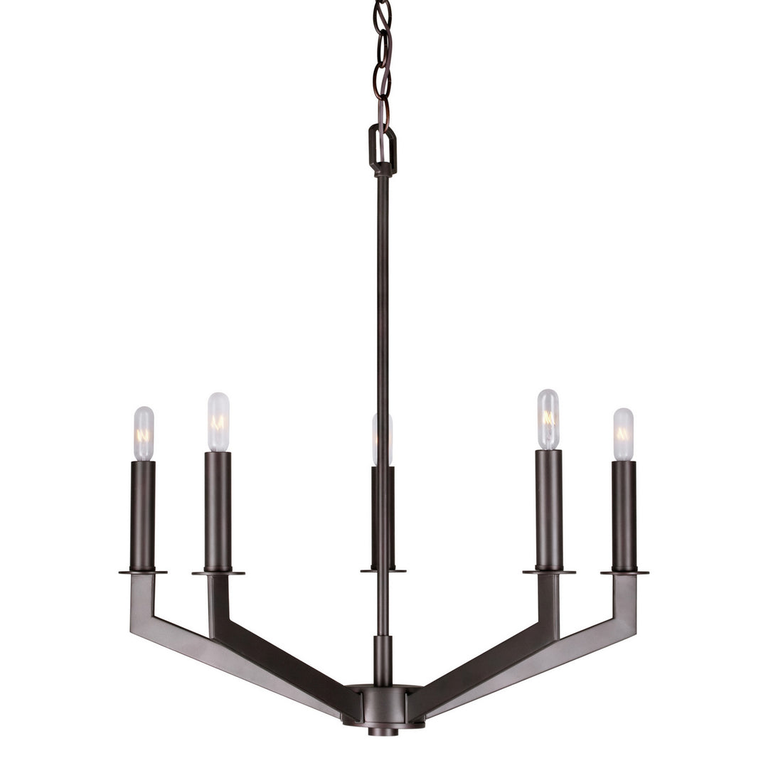 Forte 7085-05-32 Chandelier Light - Antique Bronze