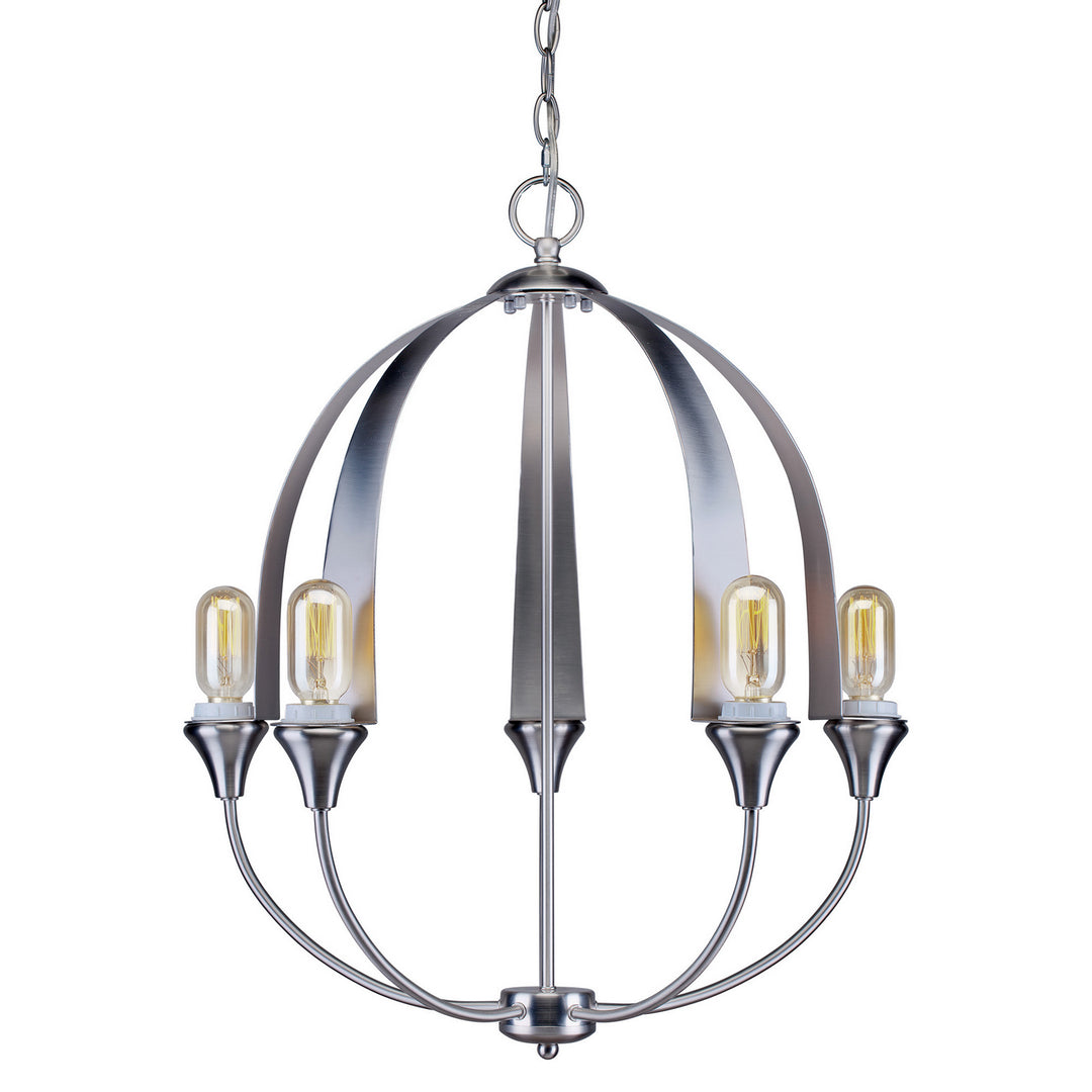 Forte 7087-05-55 Chandelier Light - Brushed Nickel