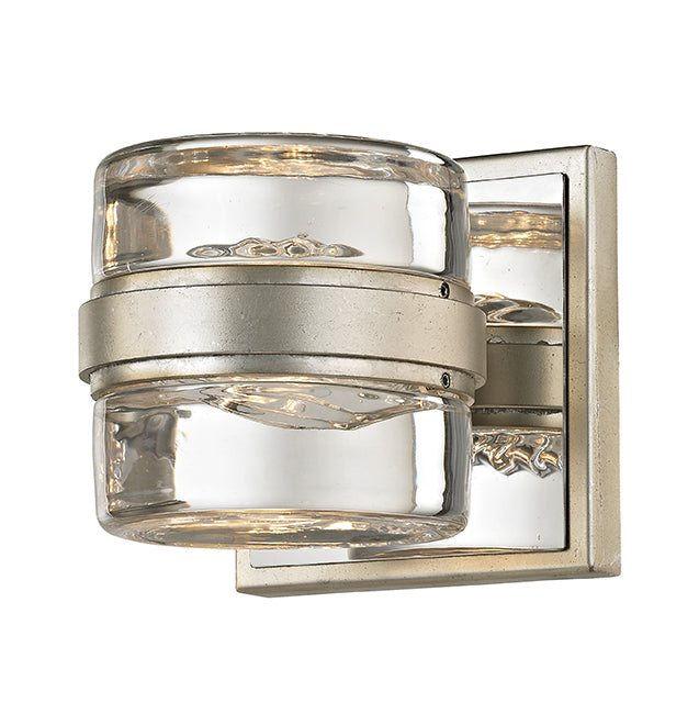 Troy Splash B5691 Wall Sconce Light - Silver Leaf