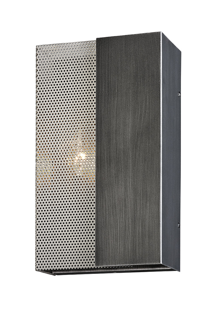 Troy Impression B6042 Wall Sconce Light - Graphite And Satin Nickel