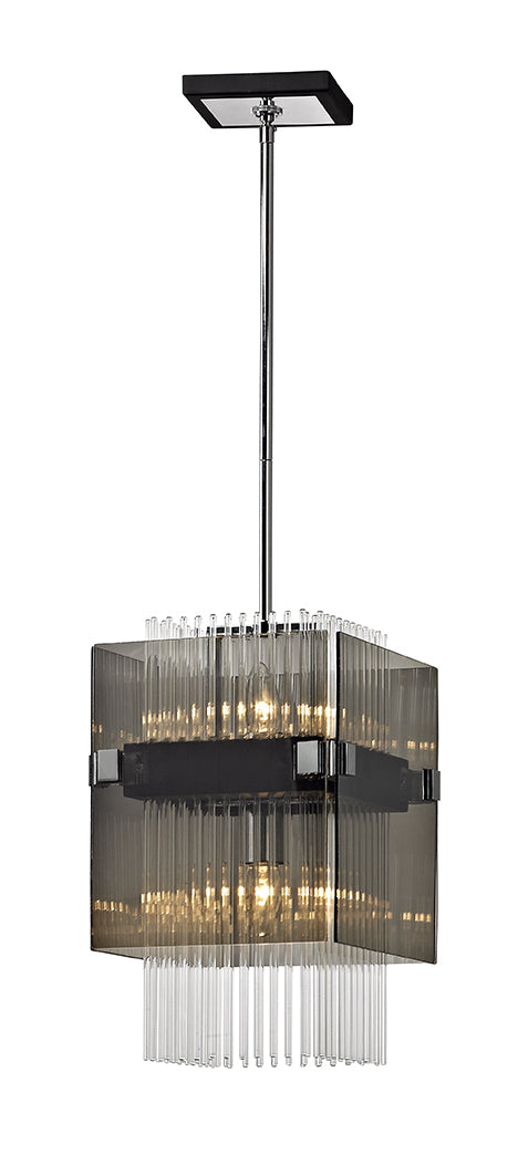Troy Apollo F5904-BRZ/PC Pendant Light - Dark Bronze Polished Chrome