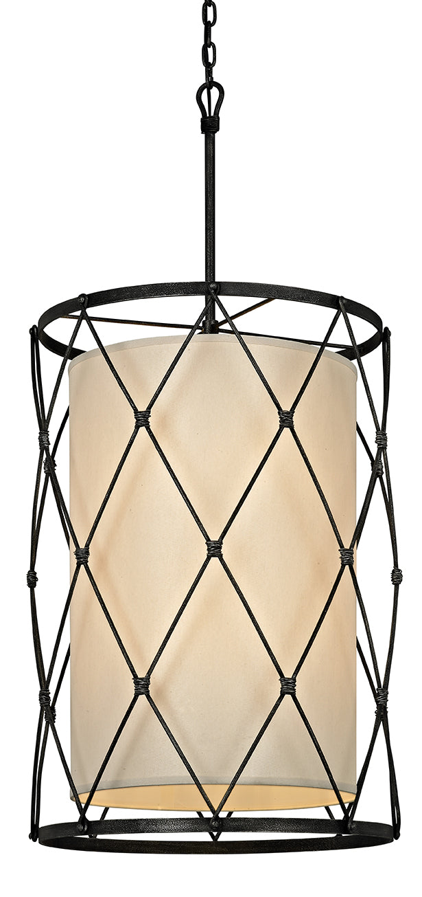 Troy Palisade F5948 Pendant Light - Aged Pewter