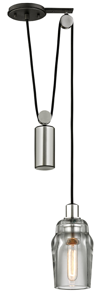 Troy Citizen F5992-GRA/PN Pendant Light - Graphite And Polished Nickel
